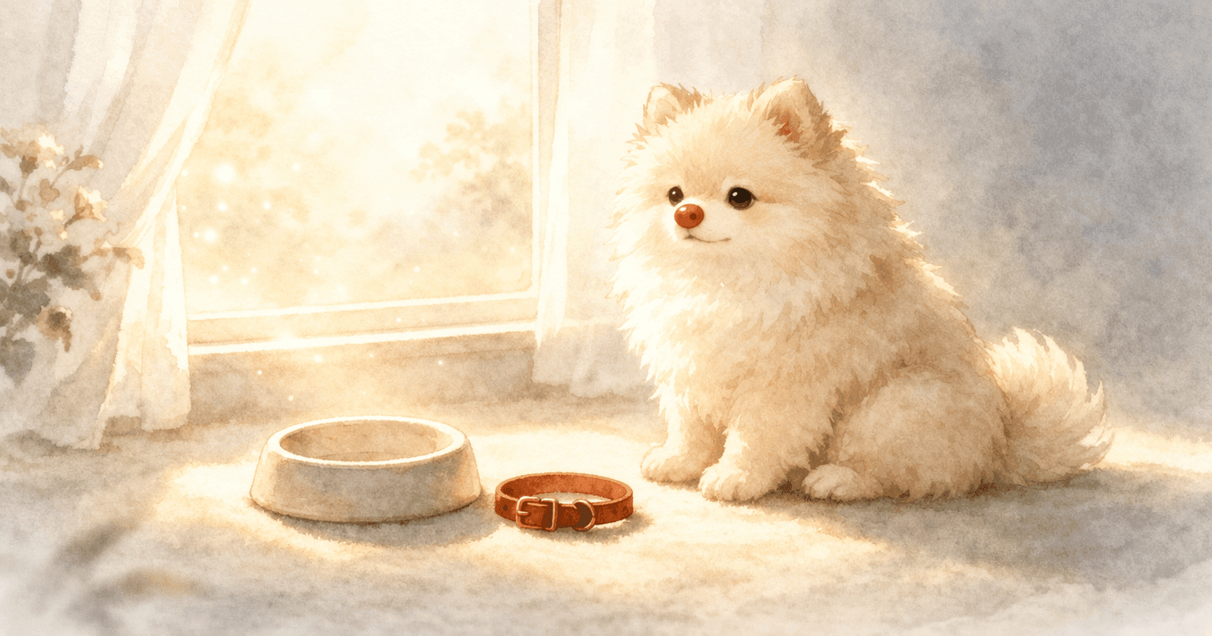 ペットロスに寄り添うリボン王国｜福ちゃんとともに過ごす静かな時間