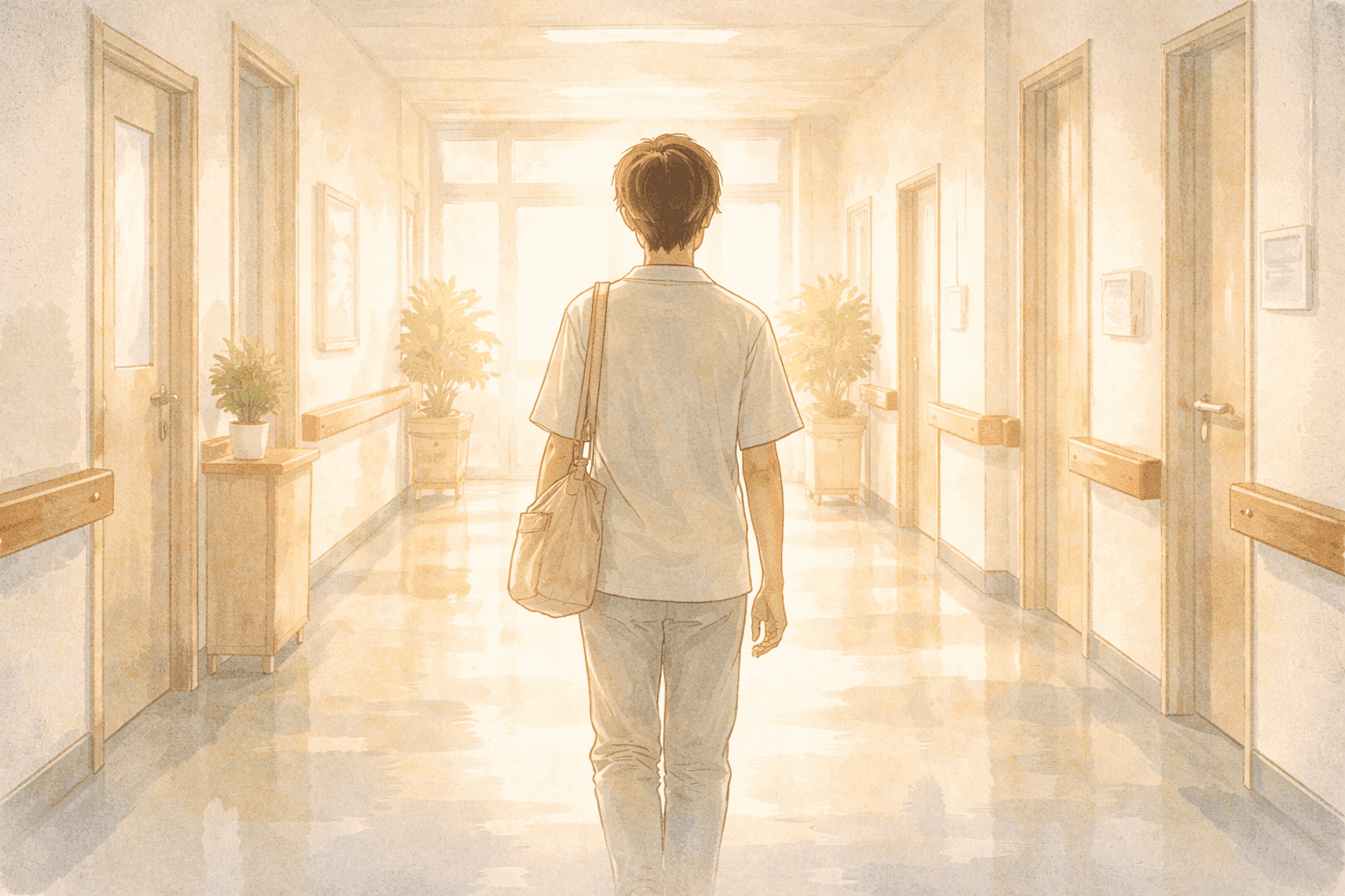 2002年夏、余命2週間を知らないまま入院していた。24年目の通院記録。